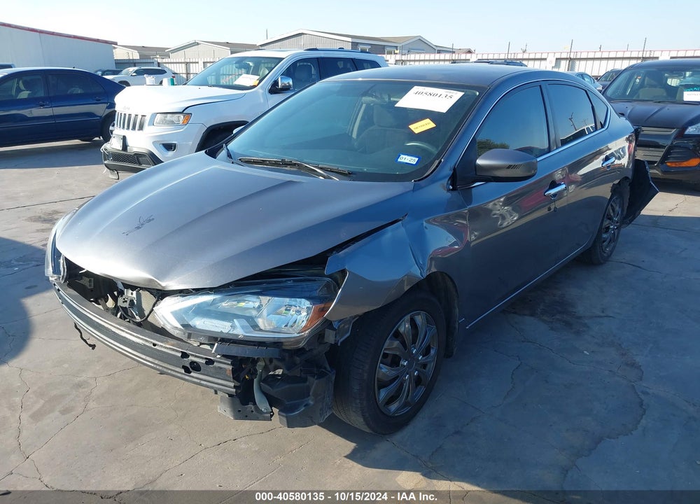 2017 NISSAN SENTRA SV VIN: 3N1AB7APXHY215070