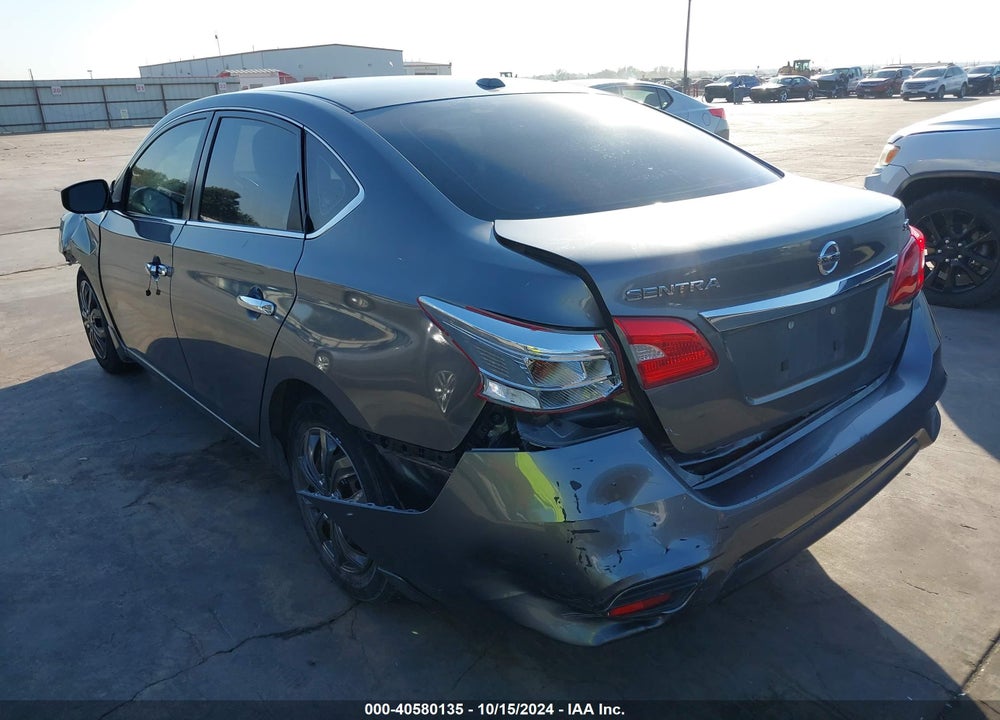 2017 NISSAN SENTRA SV VIN: 3N1AB7APXHY215070