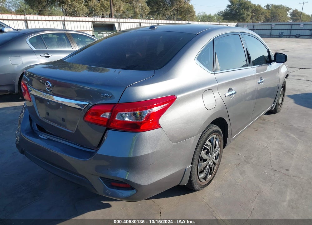 2017 NISSAN SENTRA SV VIN: 3N1AB7APXHY215070