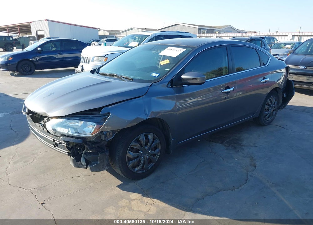 2017 NISSAN SENTRA SV VIN: 3N1AB7APXHY215070