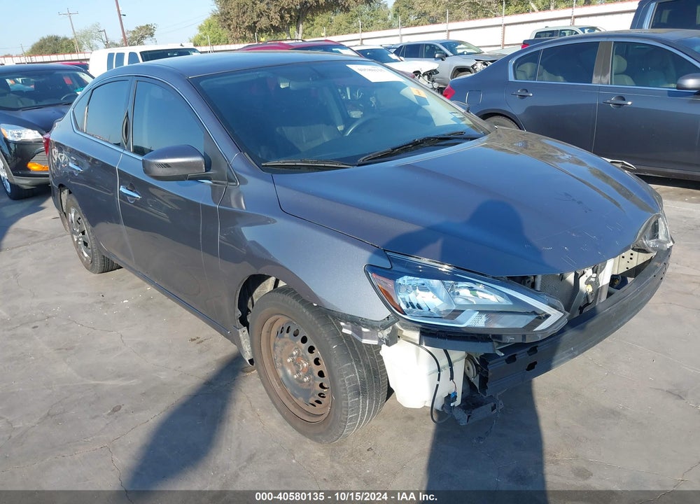 2017 NISSAN SENTRA SV VIN: 3N1AB7APXHY215070