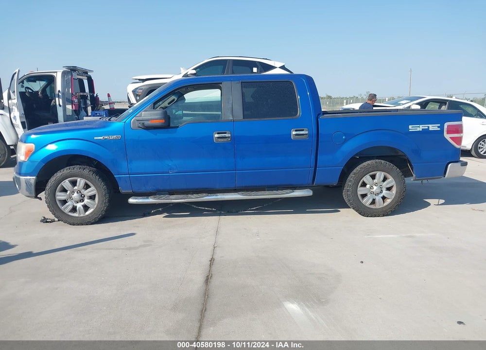 2009 FORD F-150 XLT VIN: 1FTRW12829FA56630