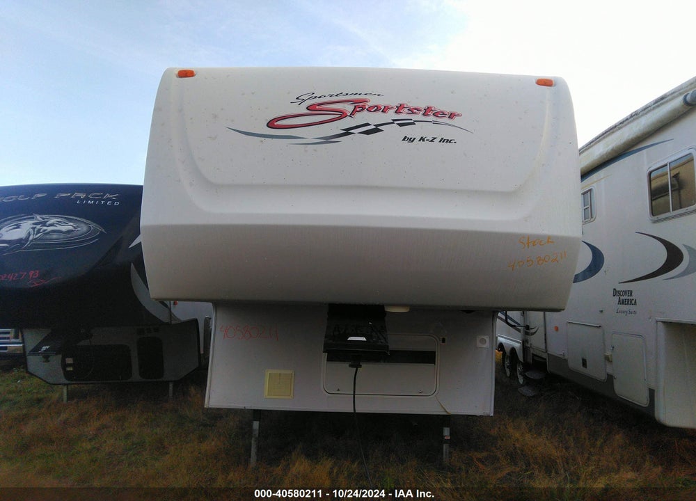2008 TRAVEL TRAILER VIN: 4EZFT33218S050999