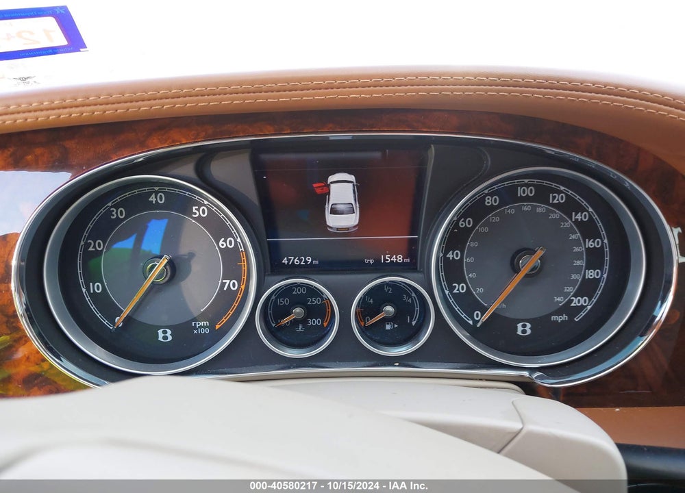 2015 BENTLEY FLYING SPUR V8 VIN: SCBET9ZA8F8047898