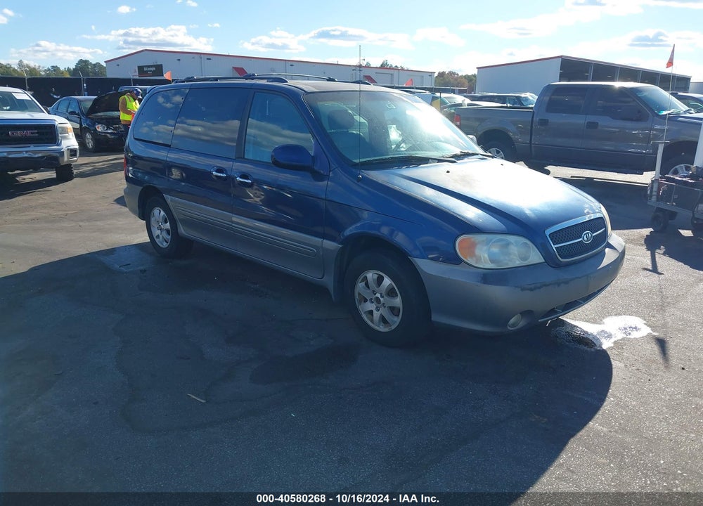 2004 KIA SEDONA EX/LX VIN: KNDUP131446592836