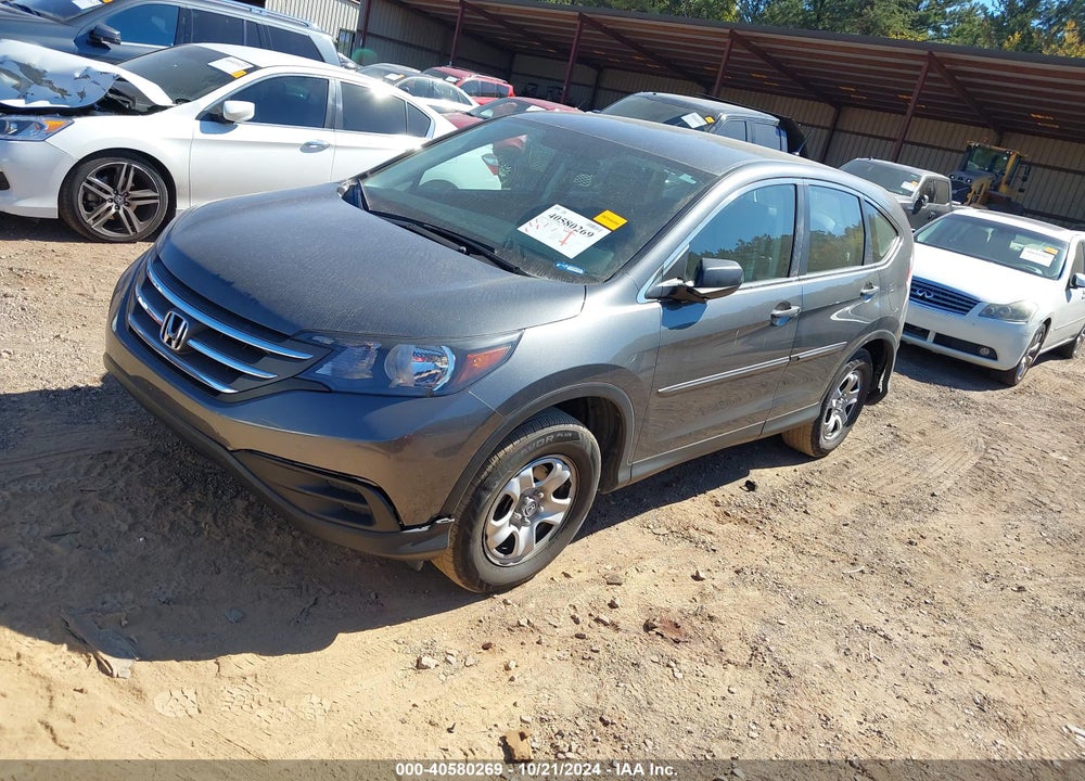 2013 HONDA CR-V LX VIN: 5J6RM3H37DL000667