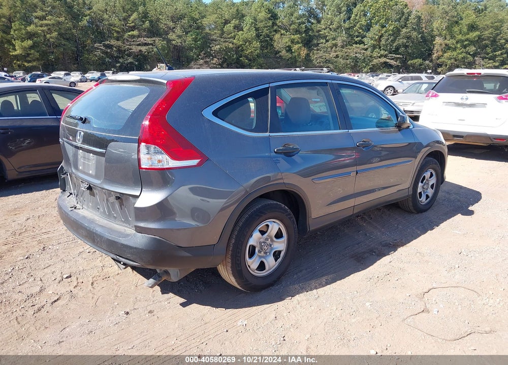 2013 HONDA CR-V LX VIN: 5J6RM3H37DL000667