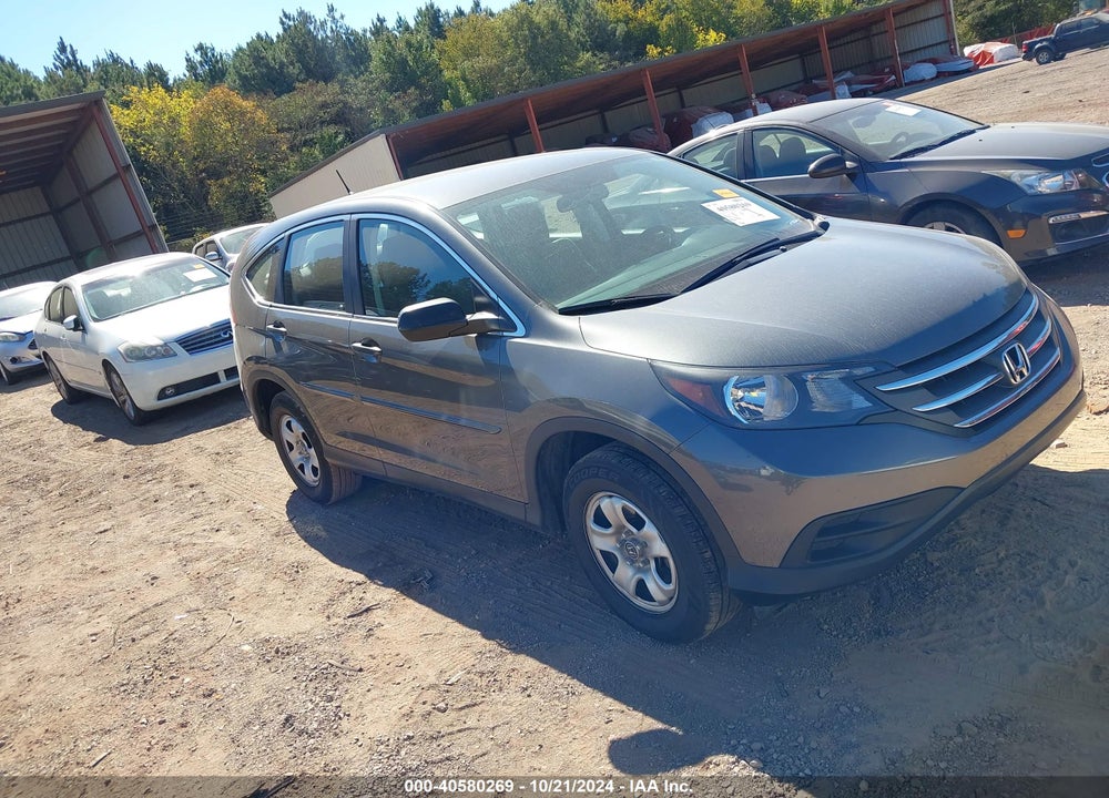2013 HONDA CR-V LX VIN: 5J6RM3H37DL000667
