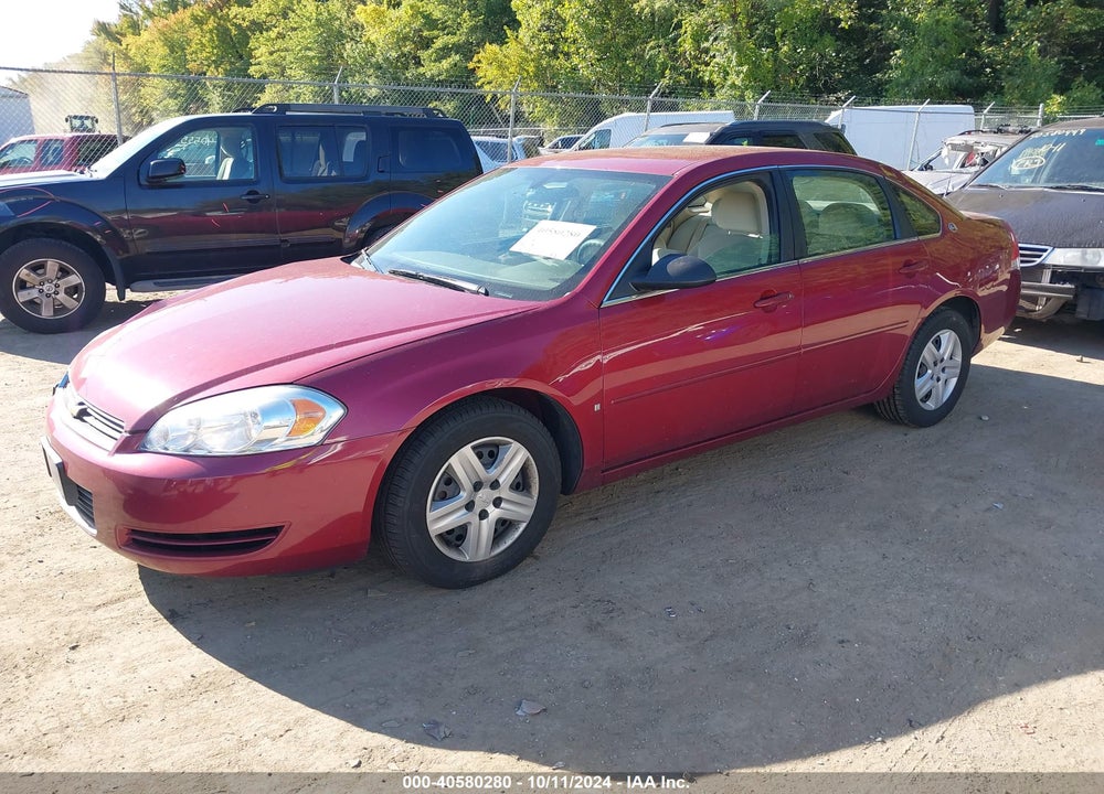 2006 CHEVROLET IMPALA LS VIN: 2G1WB58KX69416393