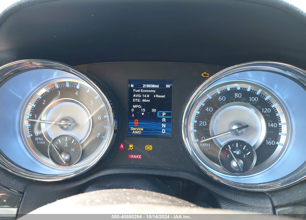 2014 CHRYSLER 300C AWD VIN: 2C3CCAKT1EH128594