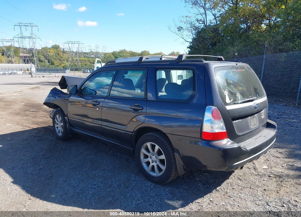 2008 SUBARU FORESTER 2.5X VIN: JF1SG65628H730841