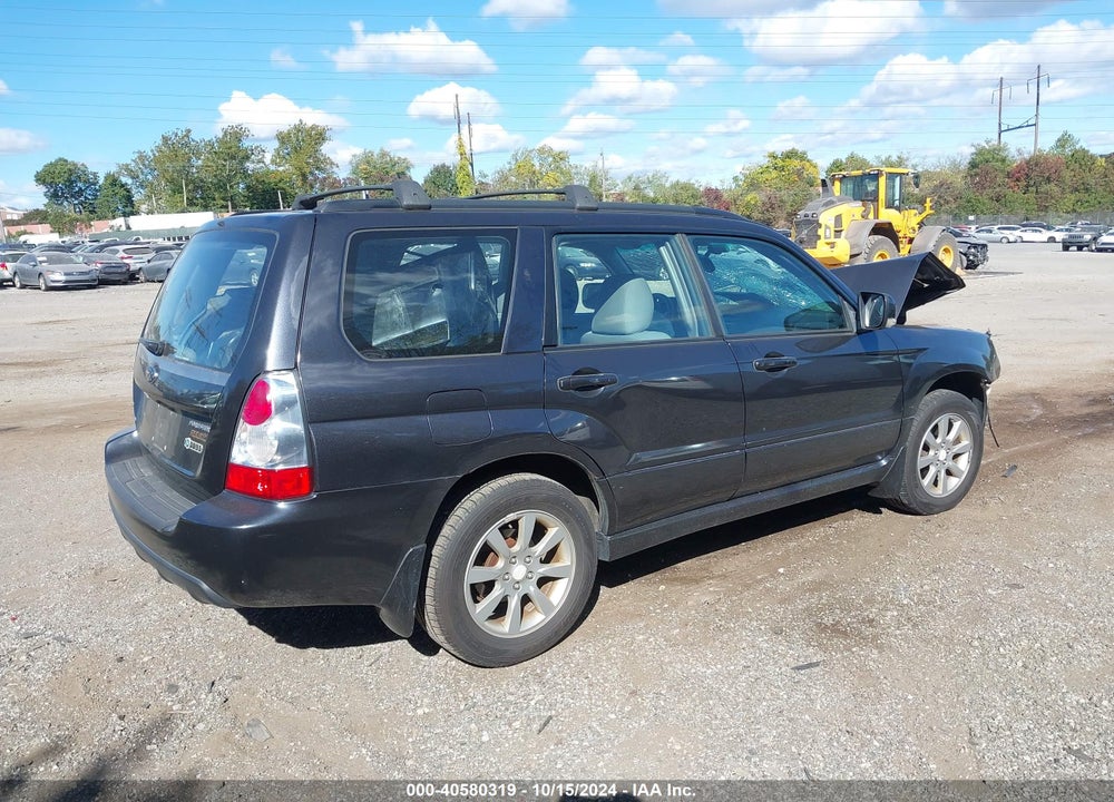 2008 SUBARU FORESTER 2.5X VIN: JF1SG65628H730841