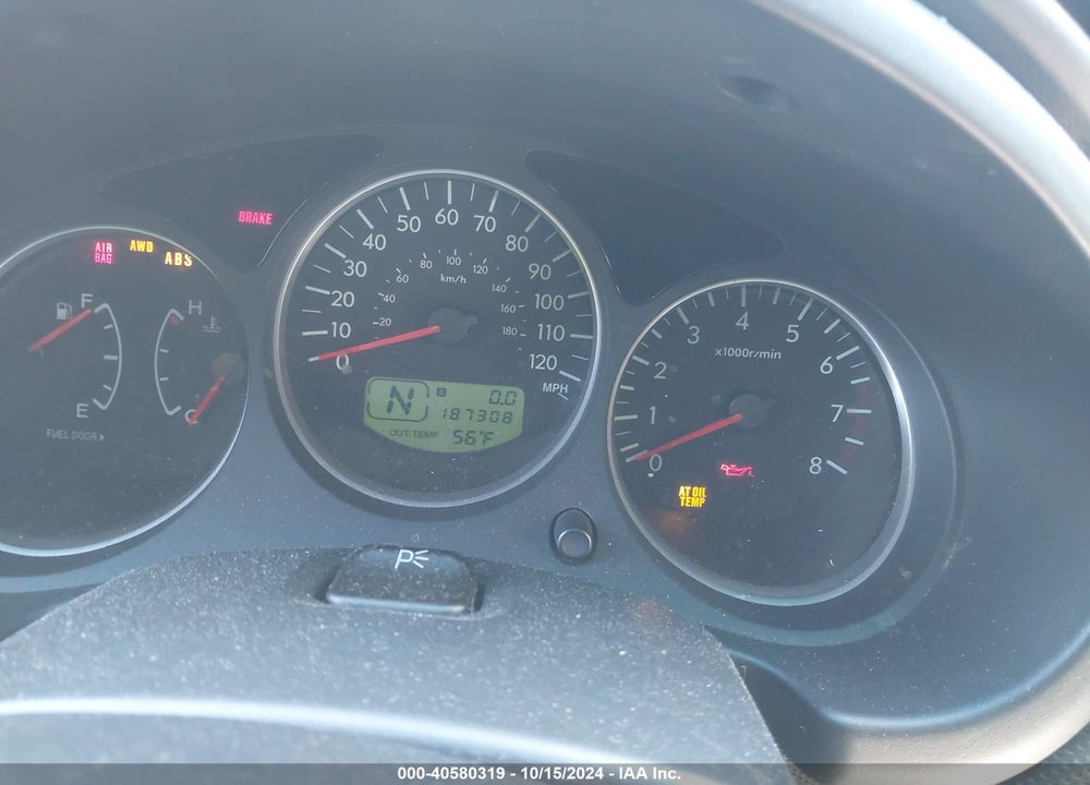 2008 SUBARU FORESTER 2.5X VIN: JF1SG65628H730841