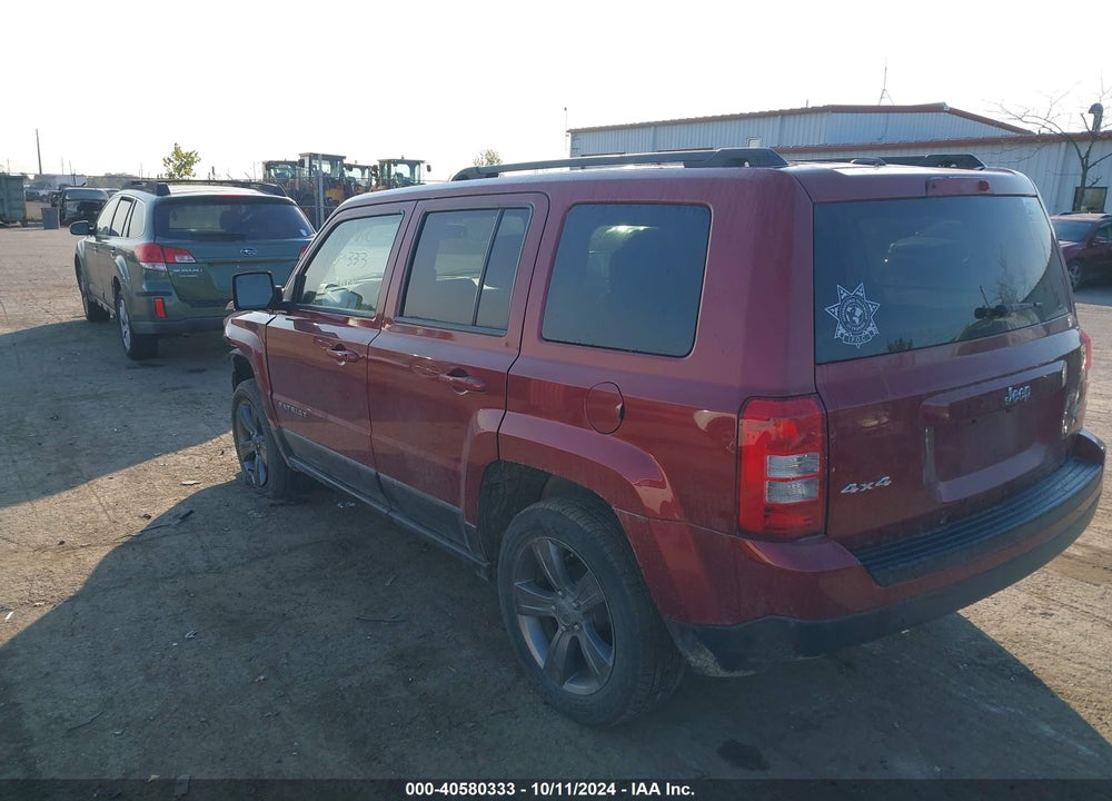 2015 JEEP PATRIOT HIGH ALTITUDE EDITION VIN: 1C4NJRFB0FD382774