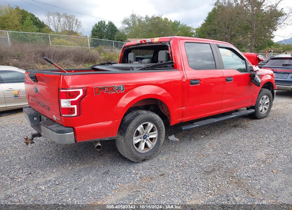 2018 FORD F-150 XL VIN: 1FTEW1EP6JFD94098