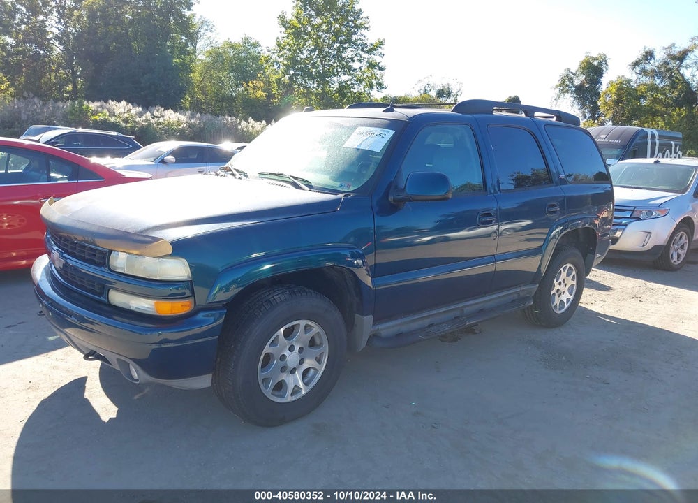 2005 CHEVROLET TAHOE Z71 VIN: 1GNEK13T95R137718