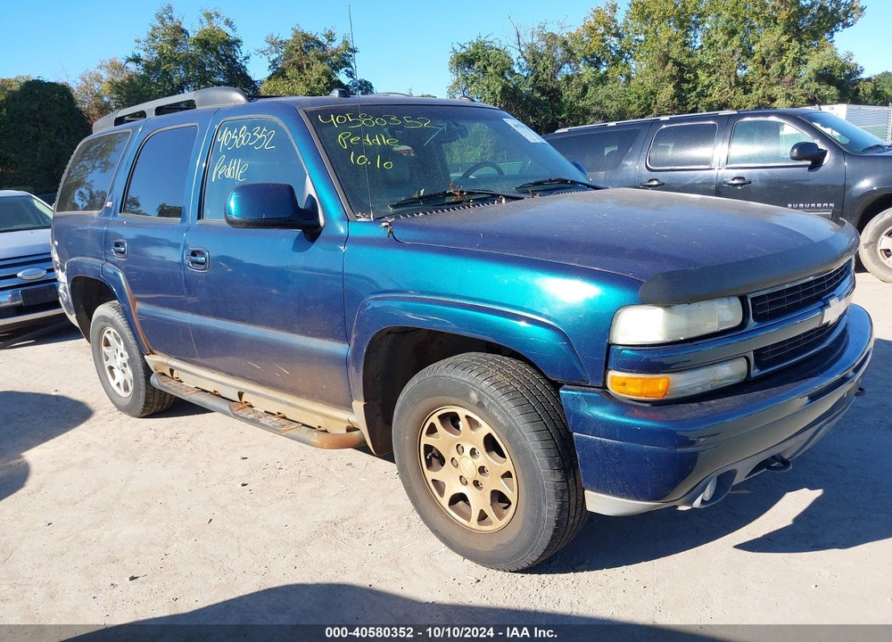 2005 CHEVROLET TAHOE Z71 VIN: 1GNEK13T95R137718
