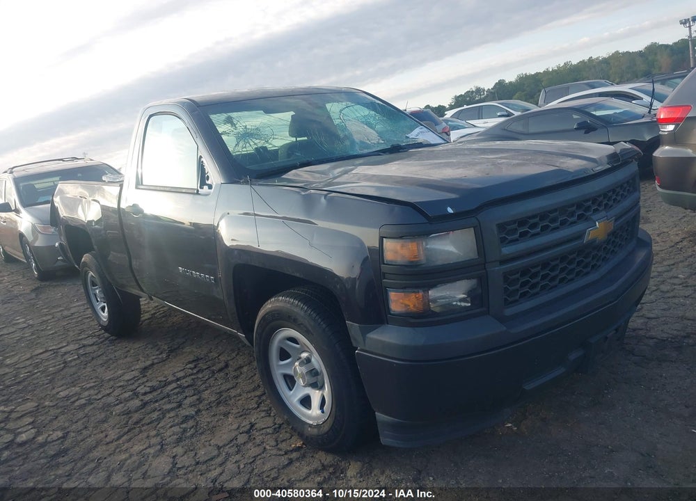 2014 CHEVROLET SILVERADO 1500 WORK TRUCK 1WT VIN: 1GCNCPEH7EZ336770