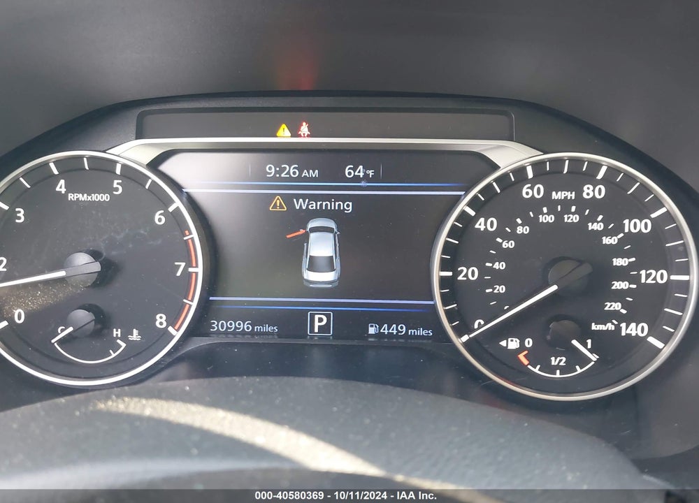 2024 NISSAN ALTIMA SV FWD VIN: 1N4BL4DV1RN322214