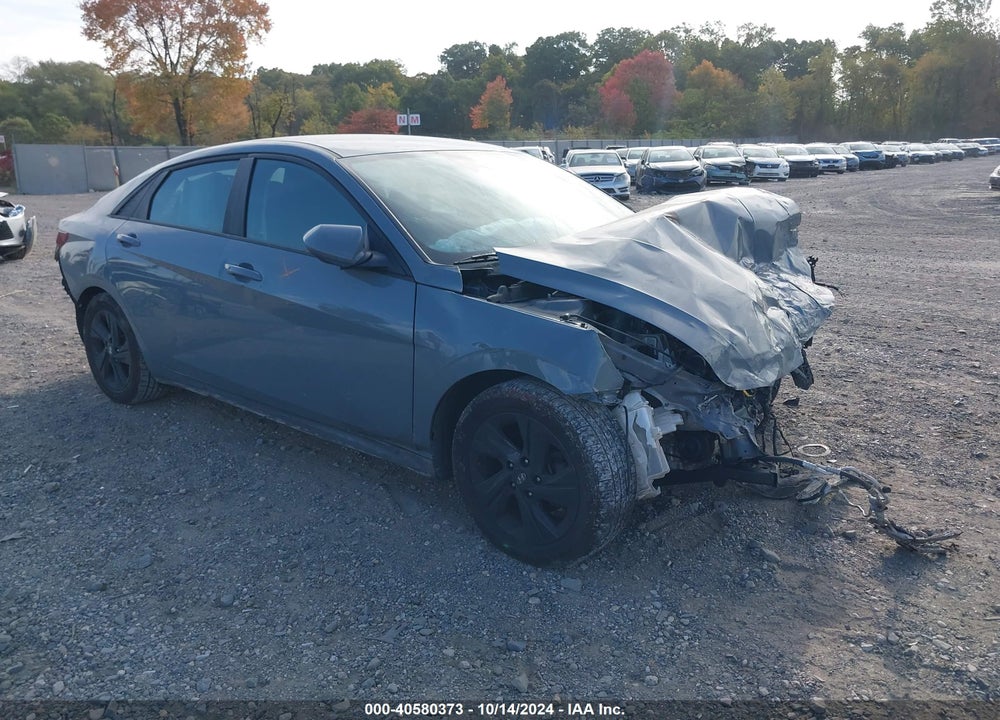 2022 HYUNDAI ELANTRA SEL VIN: KMHLS4AG7NU370495