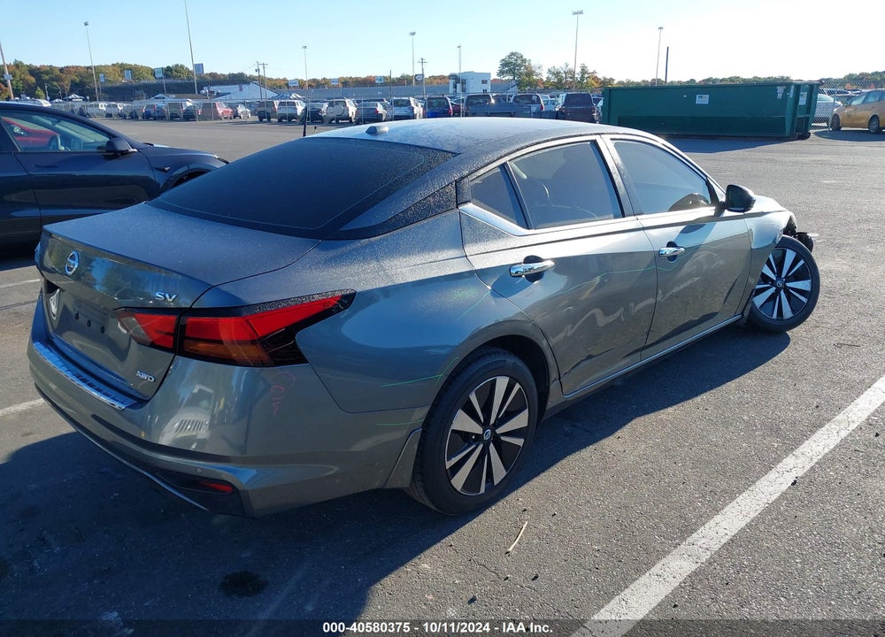 2021 NISSAN ALTIMA SV INTELLIGENT AWD VIN: 1N4BL4DW1MN370071