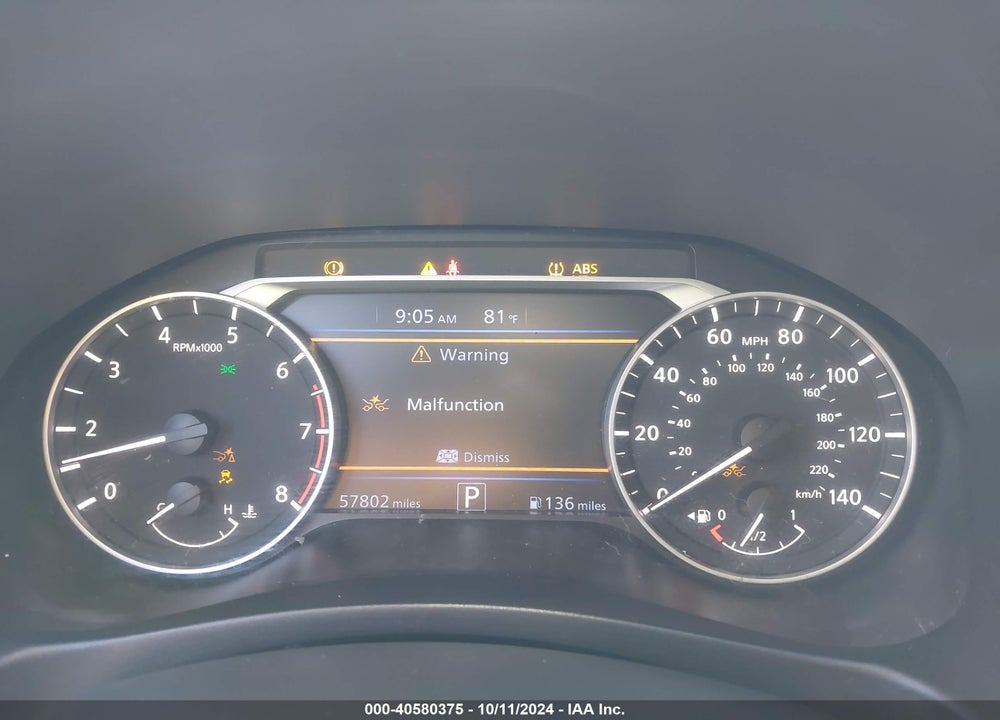2021 NISSAN ALTIMA SV INTELLIGENT AWD VIN: 1N4BL4DW1MN370071
