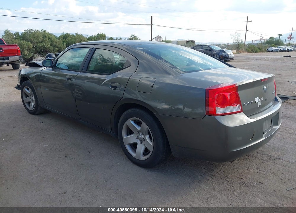 2009 DODGE CHARGER VIN: 2B3LA43T19H608966
