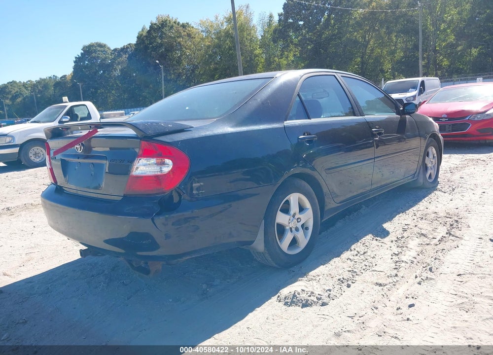 2003 TOYOTA CAMRY SE VIN: 4T1BE32K53U248764