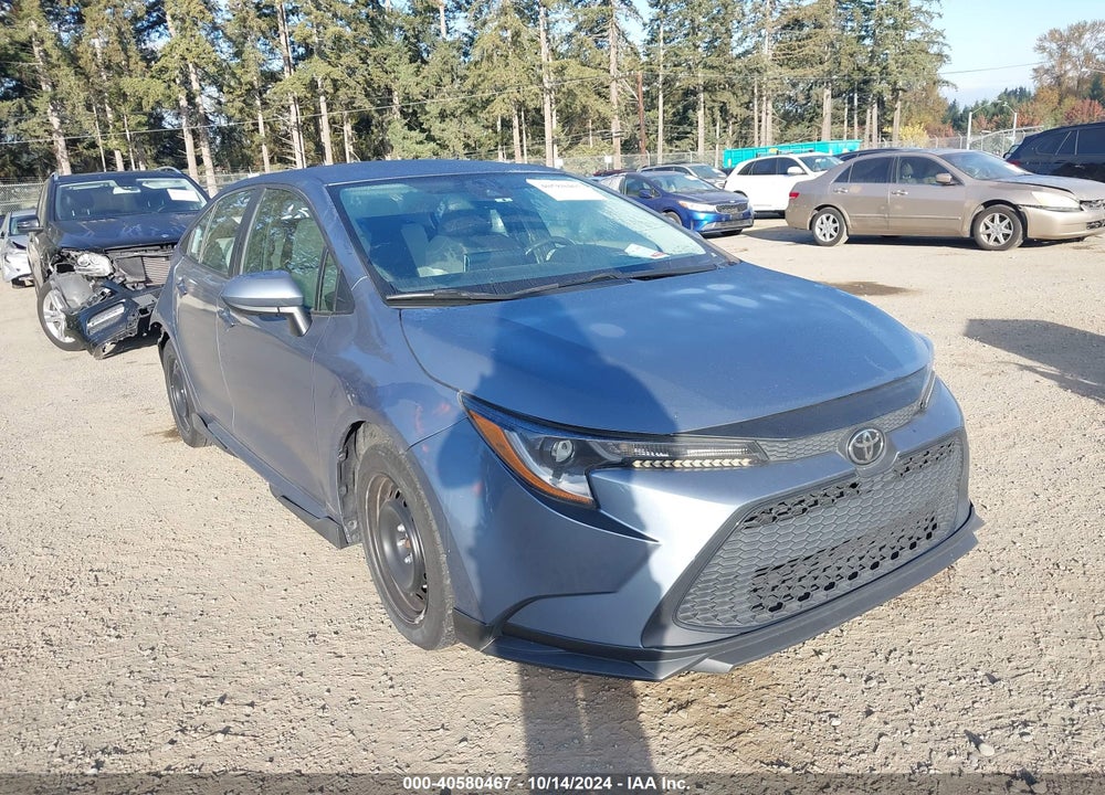 2020 TOYOTA COROLLA LE VIN: 5YFEPRAE8LP005599