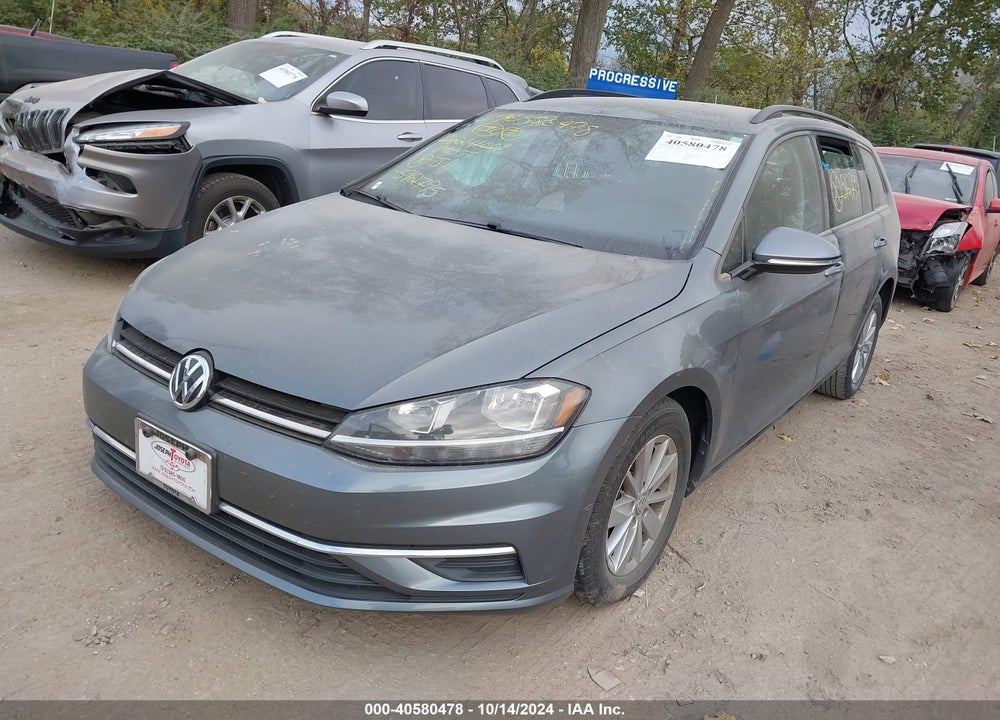 2019 VOLKSWAGEN GOLF SPORTWAGEN 1.4T S/1.4T SE VIN: 3VWY57AUXKM512795