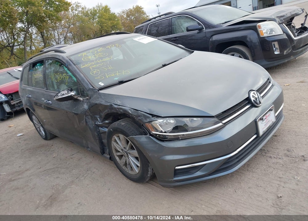 2019 VOLKSWAGEN GOLF SPORTWAGEN 1.4T S/1.4T SE VIN: 3VWY57AUXKM512795