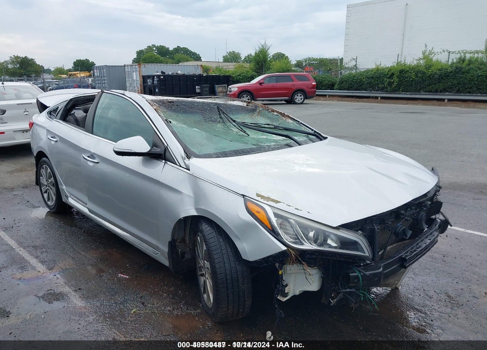 2017 HYUNDAI SONATA SPORT VIN: 5NPE34AF8HH549953