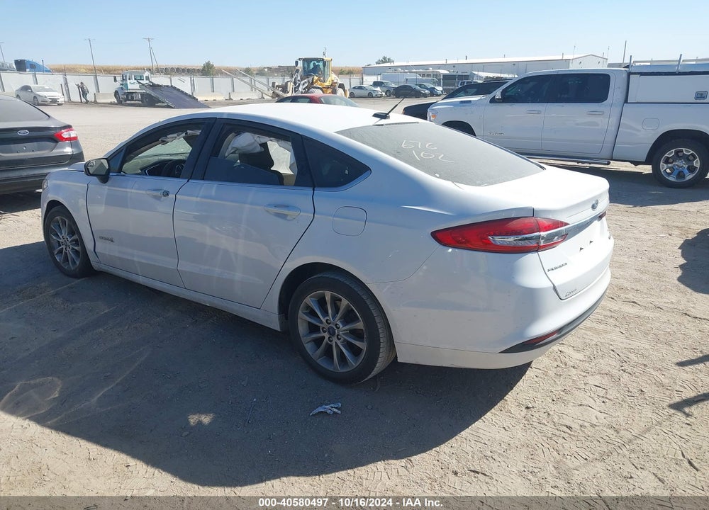 2017 FORD FUSION HYBRID SE VIN: 3FA6P0LU1HR233715