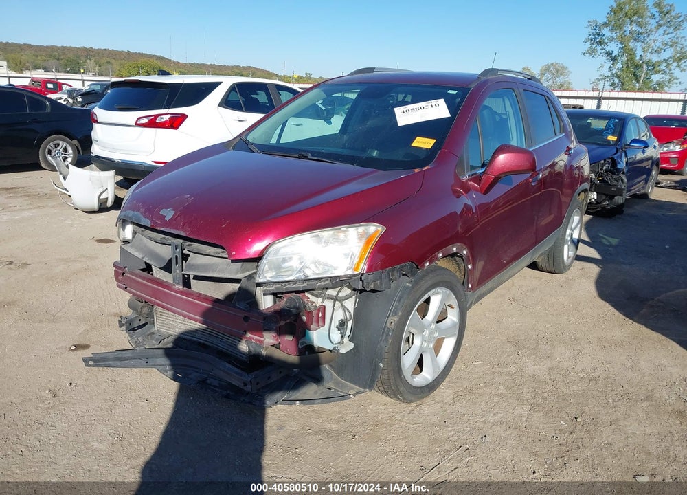 2016 CHEVROLET TRAX LTZ VIN: 3GNCJMSB5GL118114