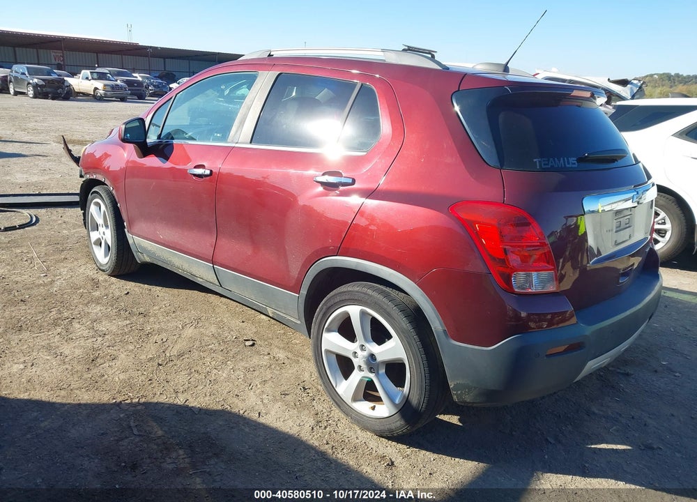 2016 CHEVROLET TRAX LTZ VIN: 3GNCJMSB5GL118114