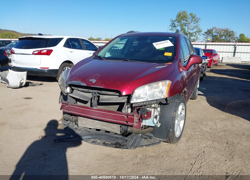 2016 CHEVROLET TRAX LTZ VIN: 3GNCJMSB5GL118114