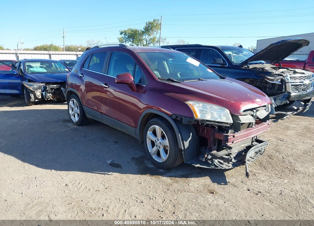 2016 CHEVROLET TRAX LTZ VIN: 3GNCJMSB5GL118114