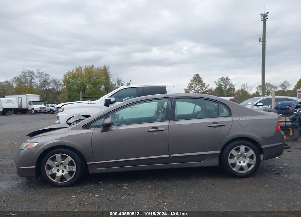 2010 HONDA CIVIC LX VIN: 2HGFA1F51AH543064