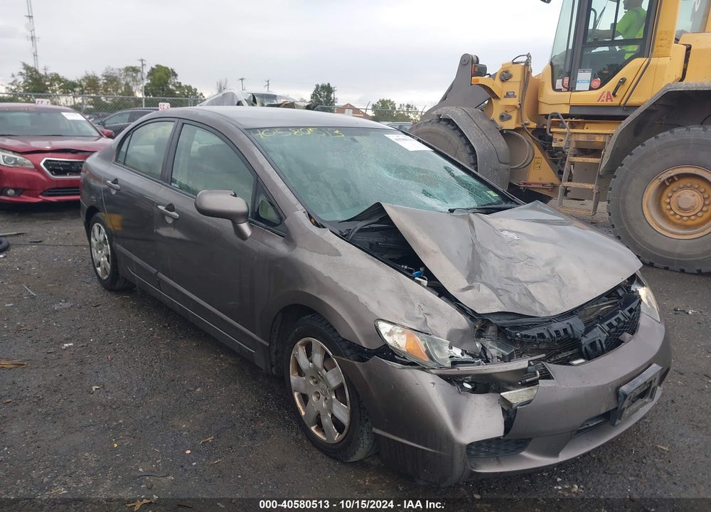 2010 HONDA CIVIC LX VIN: 2HGFA1F51AH543064