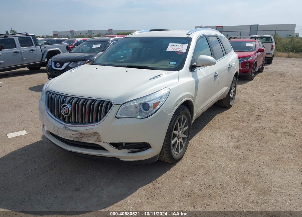 2013 BUICK ENCLAVE LEATHER VIN: 5GAKRCKD8DJ205468