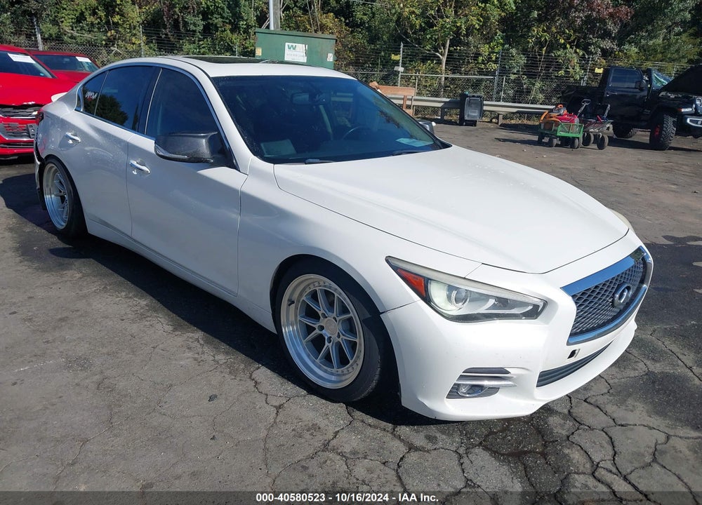 2015 INFINITI Q50 PREMIUM VIN: JN1BV7AP7FM344458