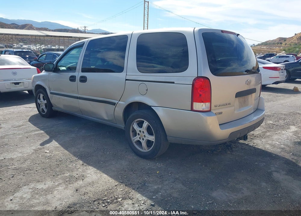 2007 CHEVROLET UPLANDER LS VIN: 1GNDV23W57D180035