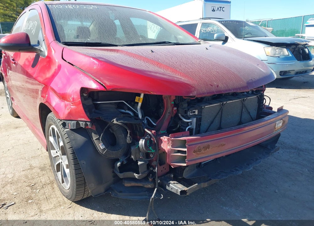 2018 CHEVROLET SONIC LT AUTO VIN: 1G1JD5SH5J4134885