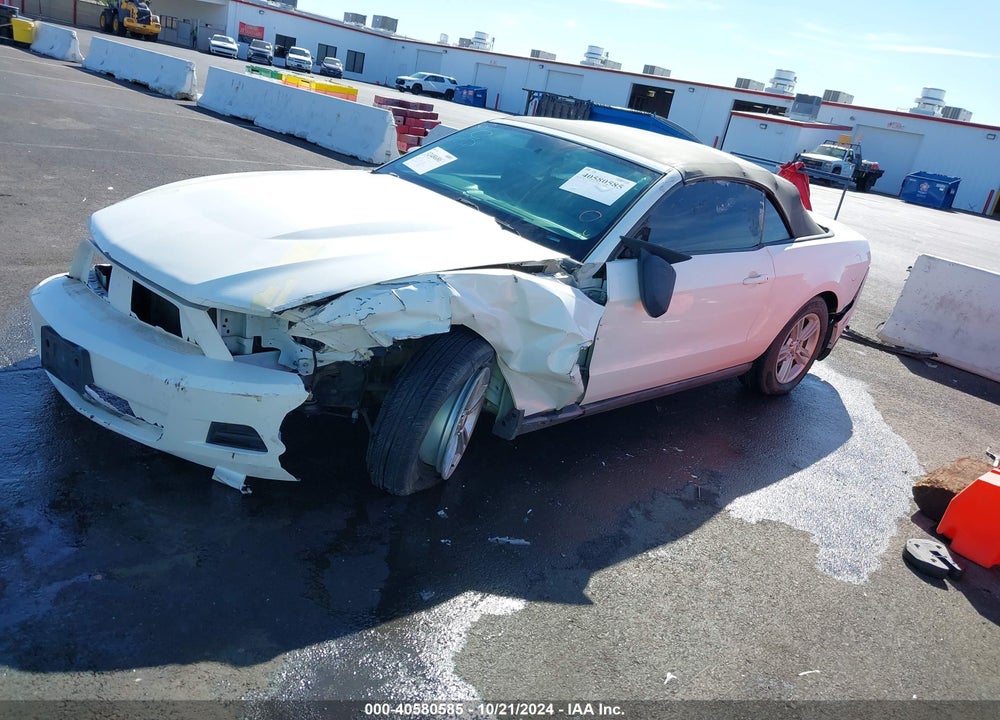 2012 FORD MUSTANG VIN: 1ZVBP8EM1C5273306