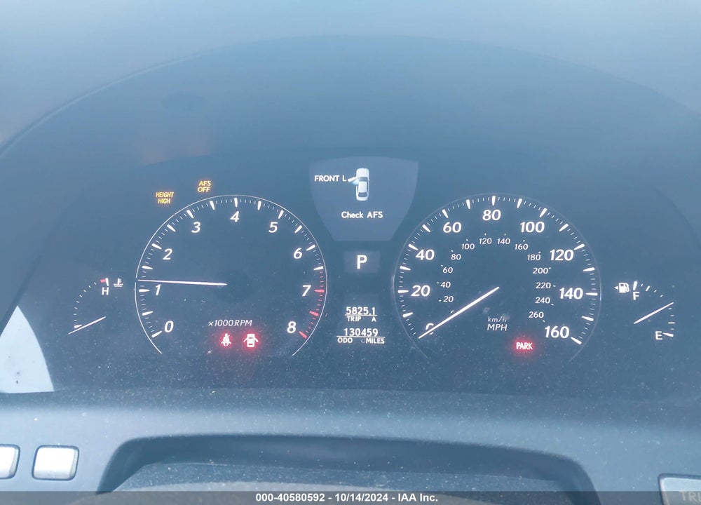 2010 LEXUS LS 460 VIN: JTHCL5EF6A5006824
