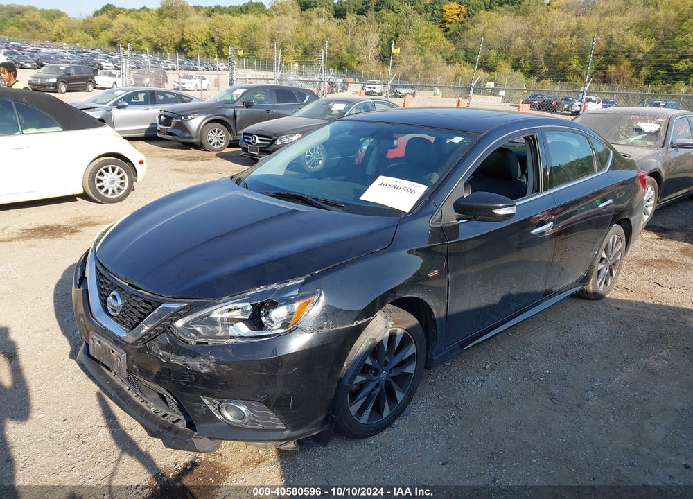 2019 NISSAN SENTRA SR VIN: 3N1AB7AP2KY317969