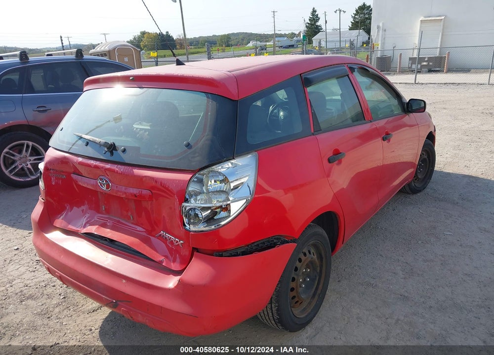 2005 TOYOTA MATRIX VIN: 2T1KR32E85C363684