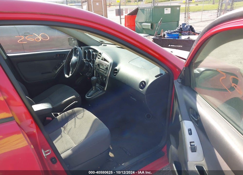 2005 TOYOTA MATRIX VIN: 2T1KR32E85C363684