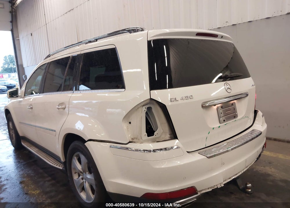 2012 MERCEDES-BENZ GL 450 4MATIC VIN: 4JGBF7BE3CA765397
