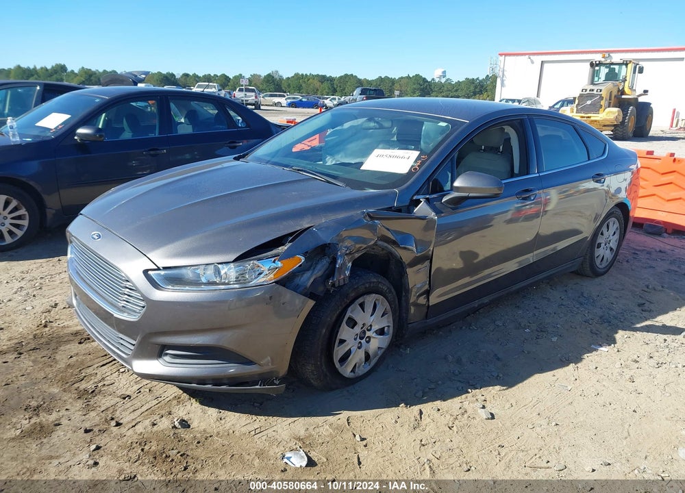 2014 FORD FUSION S VIN: 1FA6P0G75E5370062